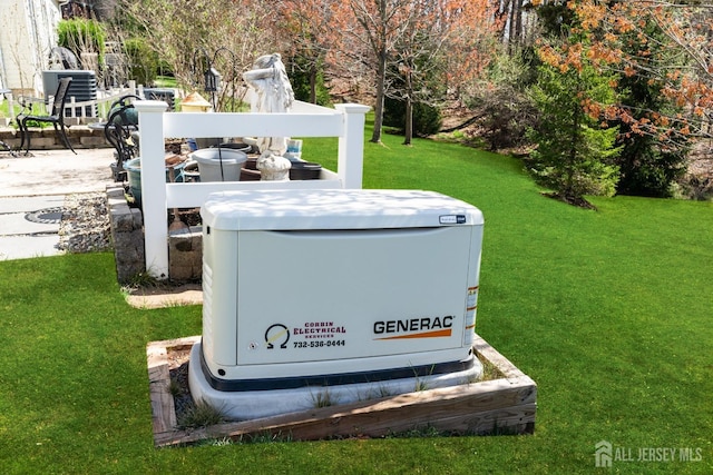 31 Mcgowan Ct, Old Bridge, NJ 08857 - exterior view of a power unit and a cooling unit