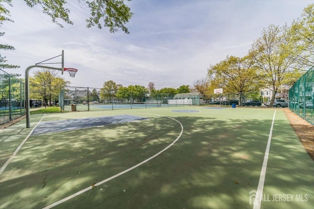 19 Pembrook Ave, North Brunswick, NJ 08902 - view of sport court featuring community basketball court and a tennis court