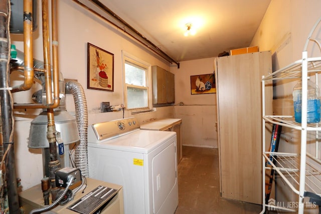 104 Elizabeth Ave, Iselin, NJ 08830 - washroom featuring washer / dryer