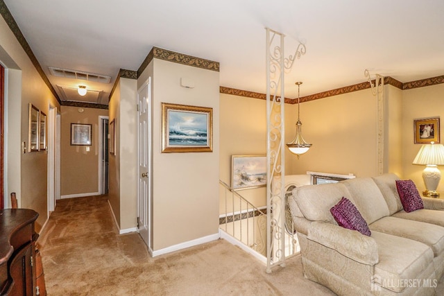 104 Elizabeth Ave, Iselin, NJ 08830 - living room featuring carpet floors and baseboards