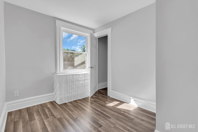 97 Battle Hill Ave, Springfield, NJ 07081 - unfurnished room featuring wood finished floors and baseboards