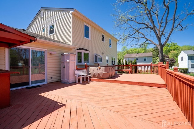 4 Harvey Rd, South Brunswick, NJ 08852 - view of deck