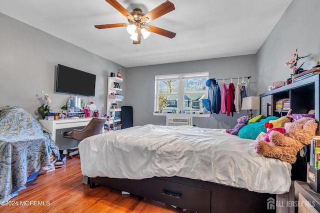 32 Woodedge Ave Unit 5, Edison, NJ 08817 - bedroom featuring wood finished floors and a ceiling fan