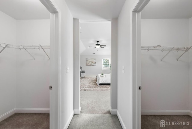 841 Harrell Ave, Woodbridge Proper, NJ 07095 - spacious closet with carpet and ceiling fan