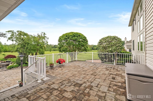 9 Bouvier Ln, South Brunswick, NJ 08816 - view of patio
