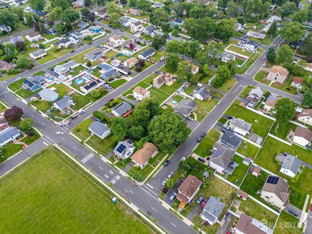 84 Kossuth St, Piscataway, NJ 08854 - aerial view of property and surrounding area with nearby suburban area