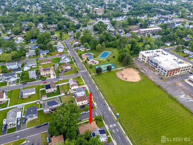 84 Kossuth St, Piscataway, NJ 08854 - drone / aerial view