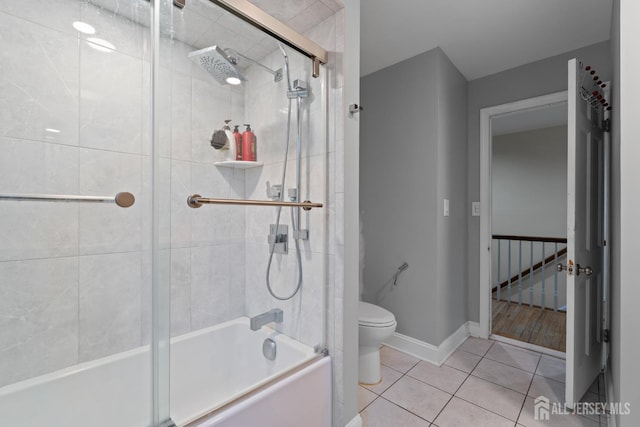 910 Curtis Pl, North Brunswick, NJ 08902 - bathroom with tile patterned floors and enclosed tub / shower combo