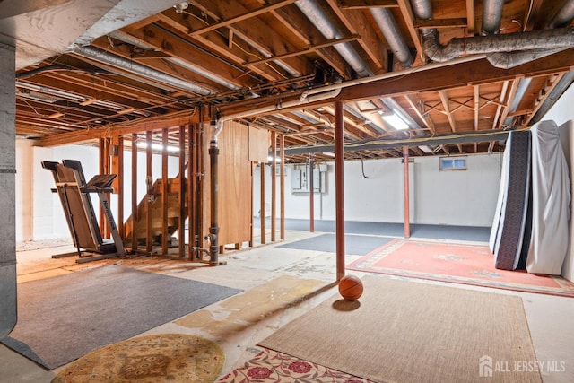 910 Curtis Pl, North Brunswick, NJ 08902 - basement featuring electric panel and stairs