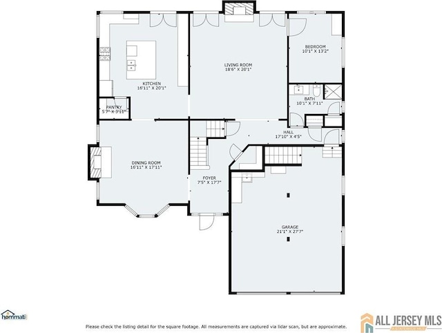 11 Hilltop Blvd N, East Brunswick, NJ 08816 - property floor plan