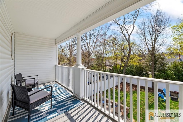 11 Hilltop Blvd N, East Brunswick, NJ 08816 - view of balcony