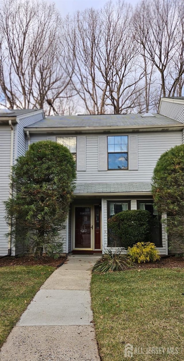 2003 Timber Oaks Rd, Edison, NJ 08820 - view of property featuring a front lawn