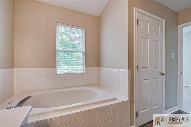 1804 Pheasant Run, South Brunswick, NJ 08852 - full bath with a bath, vanity, and baseboards