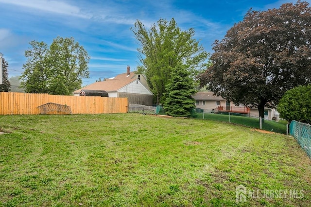 view of yard