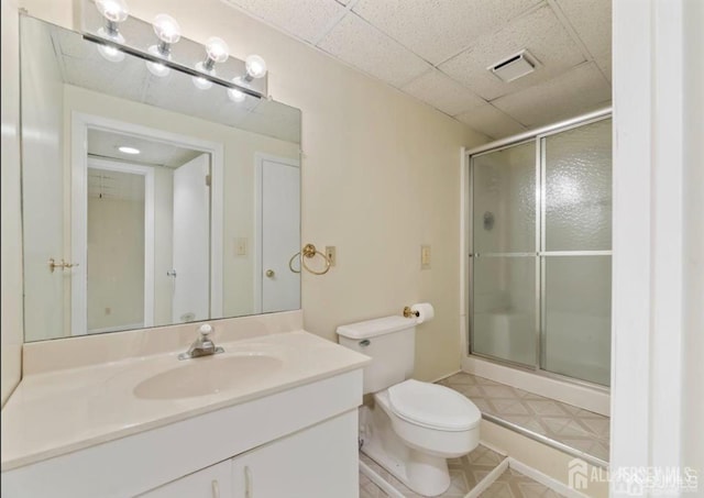 6 Persimmon Ct, East Brunswick, NJ 08816 - bathroom featuring vanity and an enclosed shower