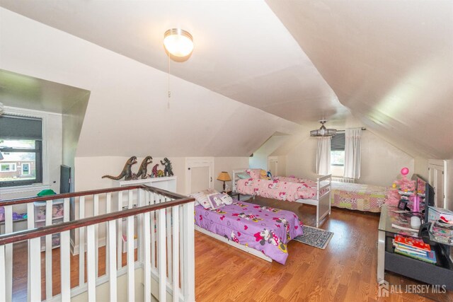 33 Orchard Rd, Middlesex, NJ 08846 - bedroom featuring wood finished floors and lofted ceiling