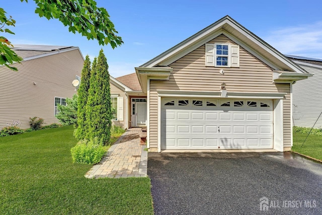 32 Prusakowski Blvd, Sayreville, NJ 08859 - view of front of property with a front lawn and asphalt driveway