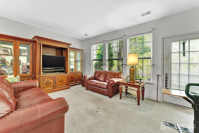 32 Prusakowski Blvd, Sayreville, NJ 08859 - living area featuring carpet flooring and baseboards