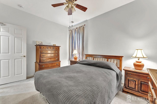 32 Prusakowski Blvd, Sayreville, NJ 08859 - bedroom with light colored carpet and ceiling fan
