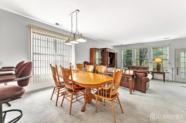 32 Prusakowski Blvd, Sayreville, NJ 08859 - dining room with light carpet