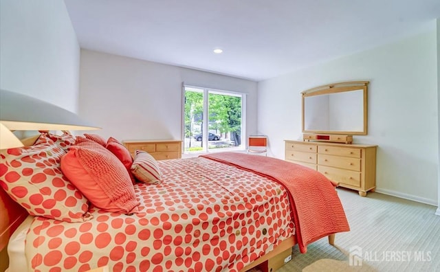 1580 Mountain Top Rd, Bridgewater, NJ 08807 - carpeted bedroom featuring baseboards and recessed lighting