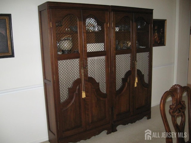 room details featuring carpet flooring