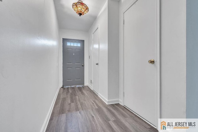 17 Begonia Ct, Sayreville, NJ 08872 - doorway featuring wood finished floors and baseboards