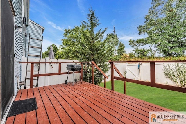 17 Begonia Ct, Sayreville, NJ 08872 - deck featuring a fenced backyard