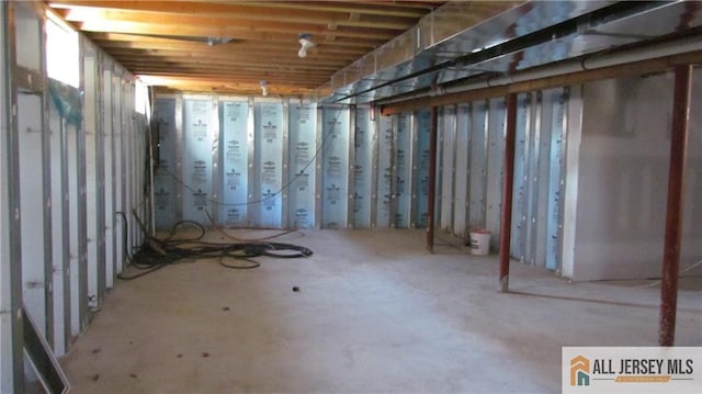929 Hermann Rd, North Brunswick, NJ 08902 - view of unfinished below grade area