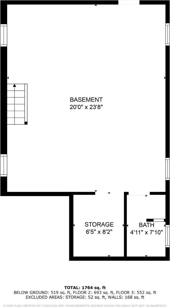 54 5th St, Fords, NJ 08863 - view of property floor plan