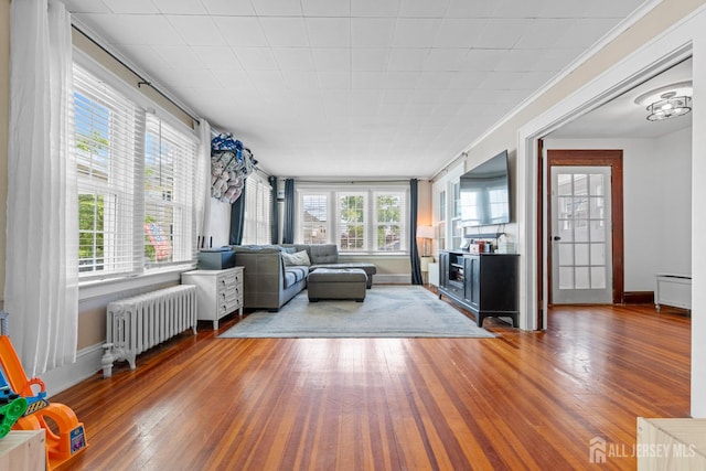 54 5th St, Fords, NJ 08863 - sunroom / solarium featuring radiator