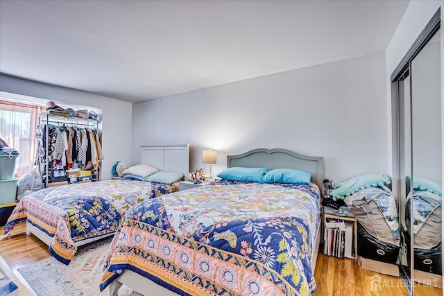 521 Andria Ave Unit 202, Hillsborough, NJ 08844 - bedroom featuring wood finished floors and a closet
