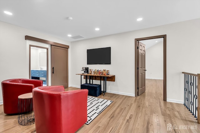 35 Glenville Rd, Edison, NJ 08817 - living room with light wood-style floors and recessed lighting