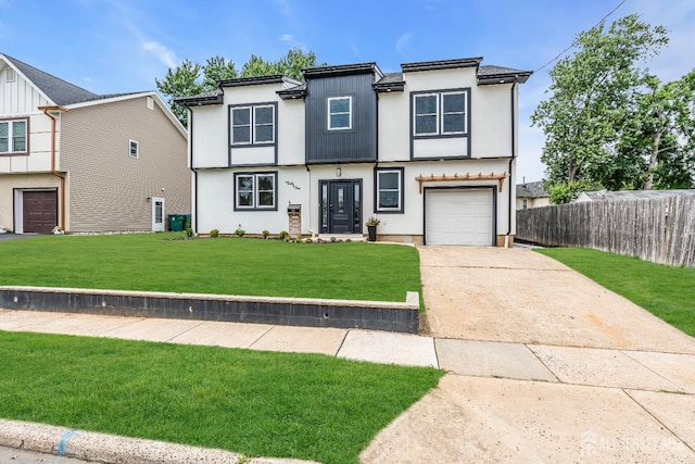 35 Glenville Rd, Edison, NJ 08817 - view of front of house featuring concrete driveway and a garage