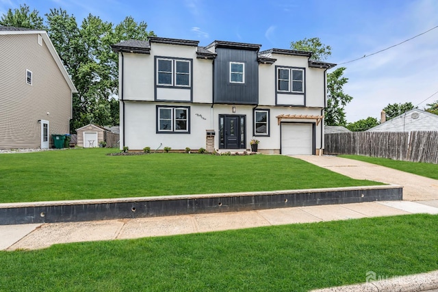 35 Glenville Rd, Edison, NJ 08817 - view of front of house with concrete driveway and a garage