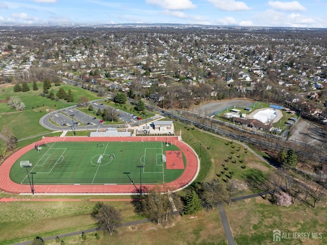 120 Normandy Rd, Colonia, NJ 07067 - aerial view of property and surrounding area