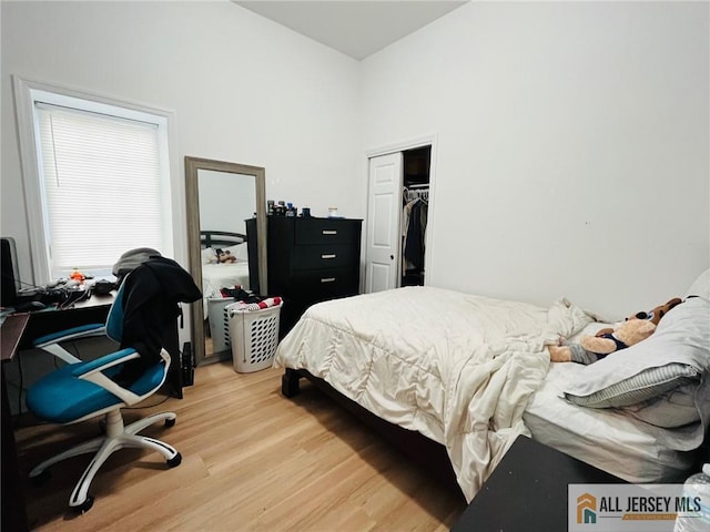 97 Ford Ave, Fords, NJ 08863 - bedroom with a closet and light wood finished floors
