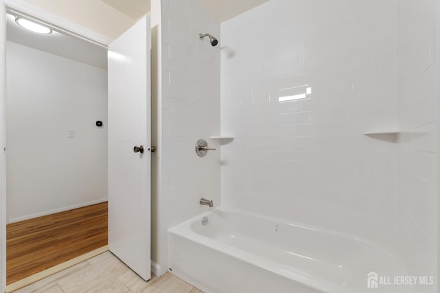 40 Montclair Ave, Edison, NJ 08820 - bathroom with bathing tub / shower combination and baseboards