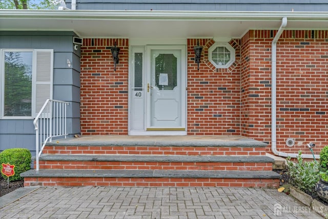 40 Montclair Ave, Edison, NJ 08820 - entrance to property with brick siding