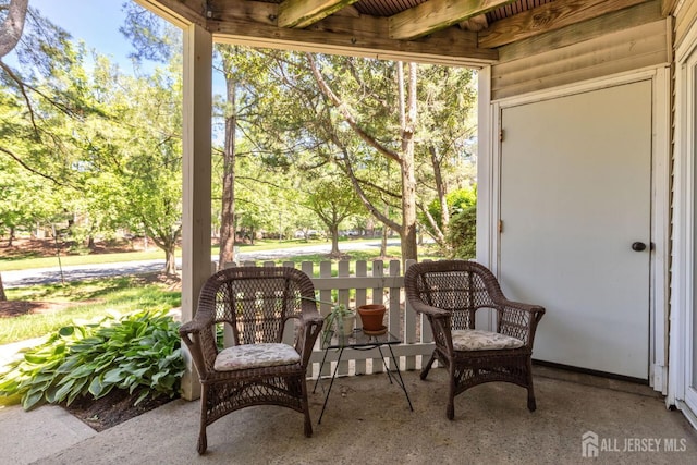29 Tansy Ct, Bedminster, NJ 07921 - sunroom with view of scattered trees