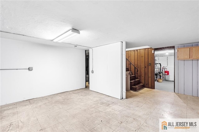 58 Stewart Pl S, Orange Village, NJ 07079 - finished below grade area featuring stairs and light floors