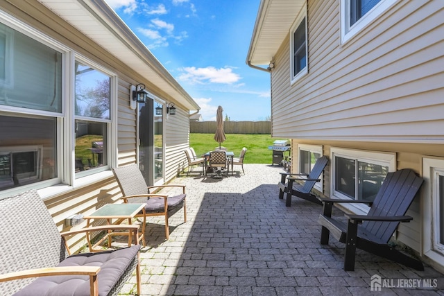 7 Arthurs Ct, Manalapan, NJ 07726 - view of patio / terrace with area for grilling