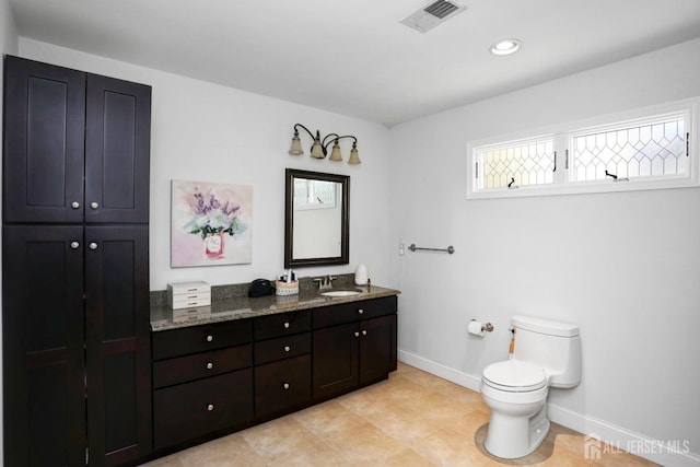 7 Arthurs Ct, Manalapan, NJ 07726 - bathroom featuring vanity and recessed lighting