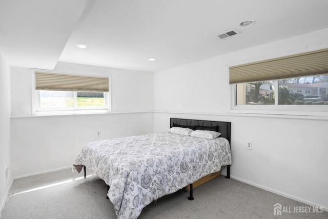 7 Arthurs Ct, Manalapan, NJ 07726 - bedroom featuring carpet, baseboards, and recessed lighting