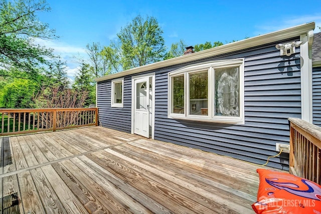 15 Federal Rd, Monroe, NJ 08831 - view of wooden deck