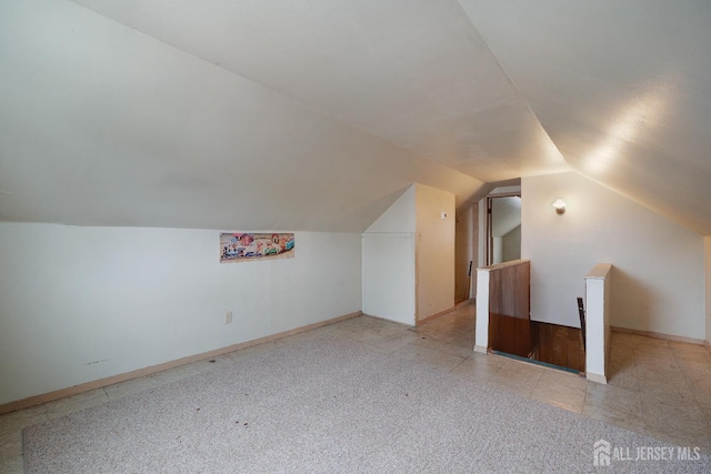 58 Hudson St, Menlo Park Terrace, NJ 08840 - bonus room featuring lofted ceiling and baseboards