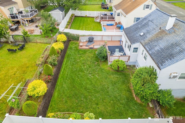 58 Hudson St, Menlo Park Terrace, NJ 08840 - aerial view of residential area