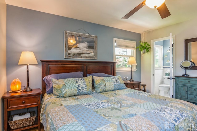 4 Wedgewood Ct, East Brunswick, NJ 08816 - bedroom featuring ensuite bathroom and a ceiling fan