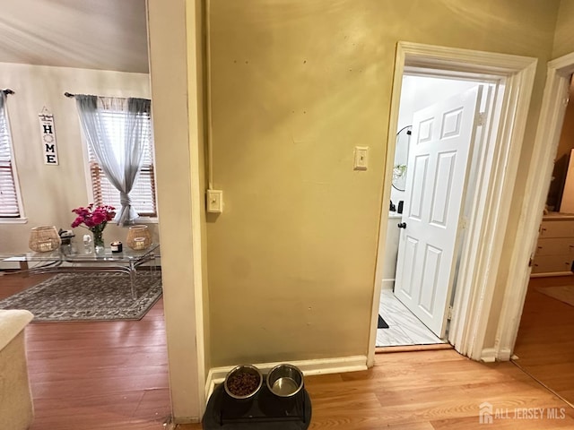 7 Hazelhurst St, New Brunswick, NJ 08901 - corridor with wood finished floors
