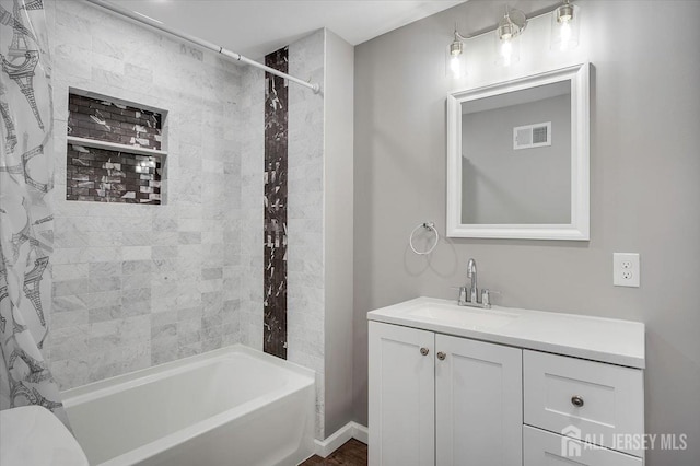 15 Douglas St, Sayreville, NJ 08872 - bathroom with shower / tub combo and vanity